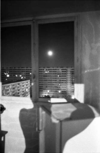 autoportrait  la lune