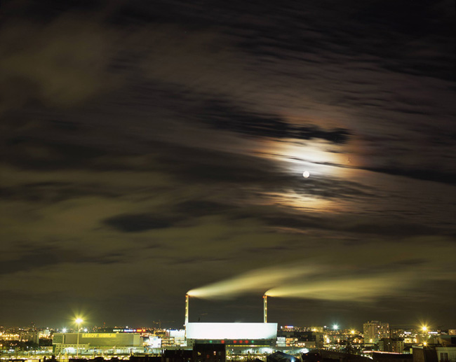 Dchetterie et Lune