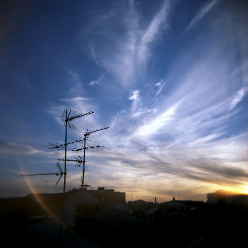 Des rateaux dans le ciel