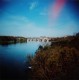 Holga GCFN 120
Kodak Portra 160VC
Photo numrique du tirage

Toulouse, vue de la Garonne et du pont Neuf depuis le pont Saint Michel - 2009